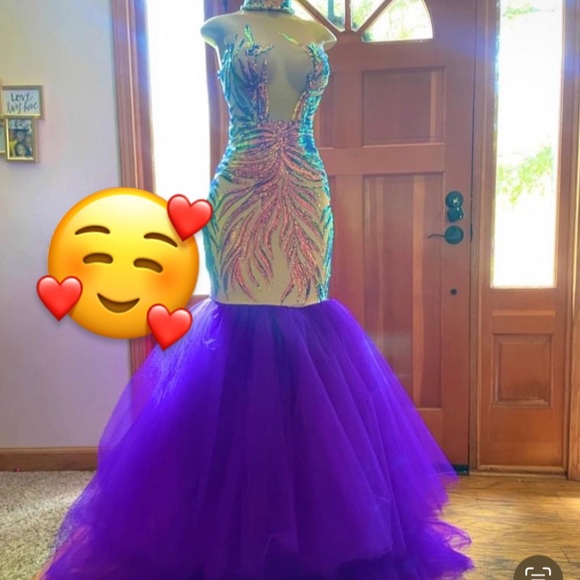 strapless open back dress Sequin One Shoulder Mermaid Women Formal Dress by GLS by Gloria main image 1